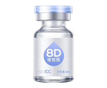 Стеклянные бутылки 8D